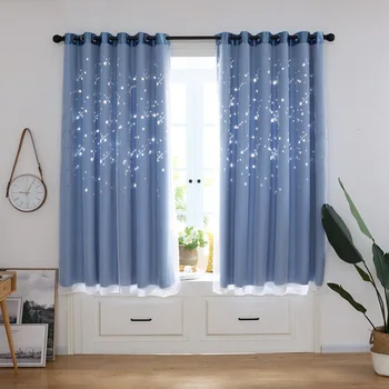 Modern Window Tulle Curtains For Living Room Bedroom Kids Room Meteor Shower Hollow Curtain Double Layer Curtains Panel
Modern Window Tulle Curtains For Living Room Bedroom Kids Room Meteor Shower Hollow Curtain Double Layer Curtains Panel