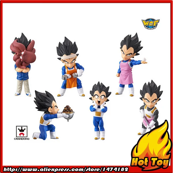 100% Original Banpresto WCF Complete Collection Figure Prince Vegeta - Full Set of 6 Pieces from "Dragon Ball SUPER 
100% Original Banpresto WCF Complete Collection Figure Prince Vegeta - Full Set of 6 Pieces from "Dragon Ball SUPER