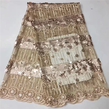 VILLIEA African 3d Lace Fabrics Embroidered French Sequins Lace Fabric 2018 Gold Nigerian French Heavy Net Lace Fabrics
VILLIEA African 3d Lace Fabrics Embroidered French Sequins Lace Fabric 2018 Gold Nigerian French Heavy Net Lace Fabrics