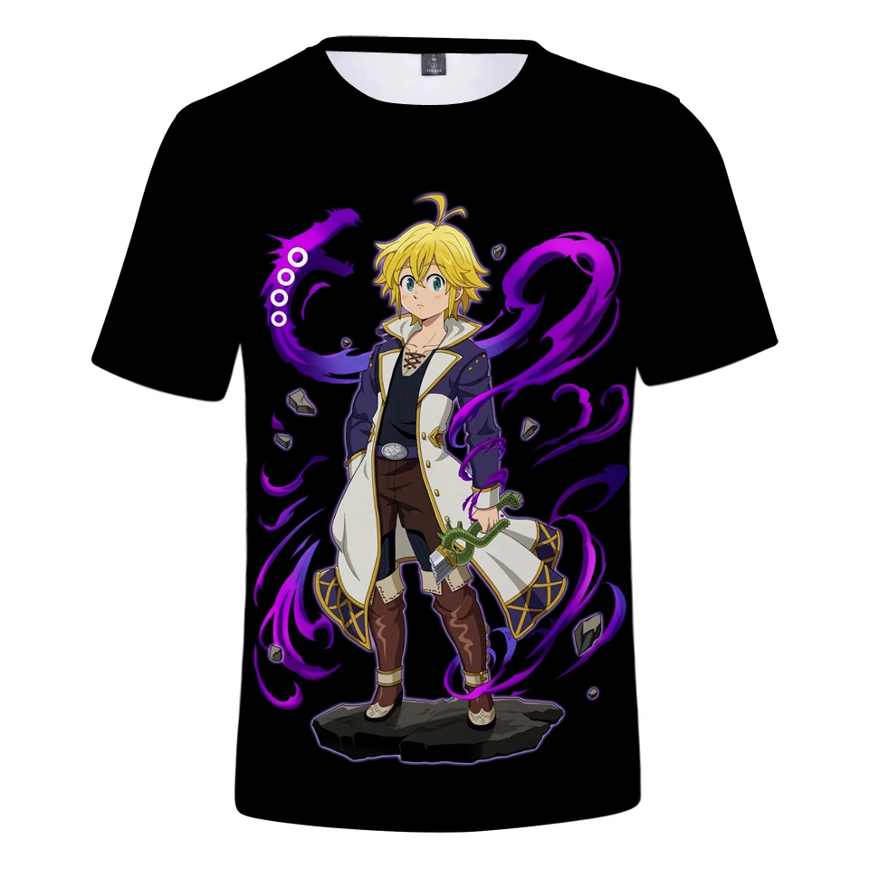 Fashion 3D t shirt nanatsu no taizai 2019 Hot sale Men/Women Summer New 3D T-shirt nanatsu no taizai T-shirt
Fashion 3D t shirt nanatsu no taizai 2019 Hot sale Men/Women Summer New 3D T-shirt nanatsu no taizai T-shirt