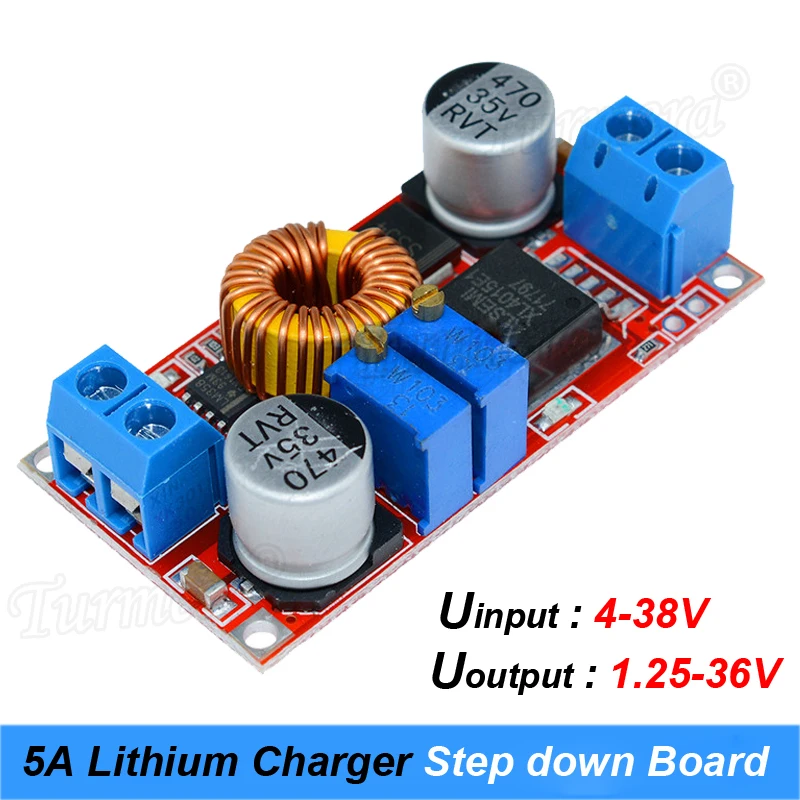 XL4015 5A DC to DC CC CV Lithium Battery Step down Charging Board Led Power Converter Lithium Charger Module Turmera Original JY
XL4015 5A DC to DC CC CV Lithium Battery Step down Charging Board Led Power Converter Lithium Charger Module Turmera Original JY