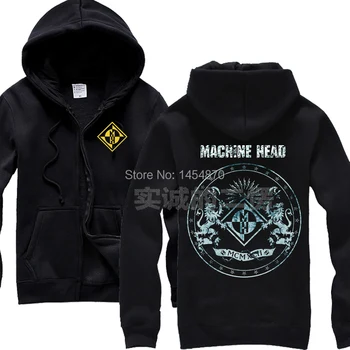 Machine Head Cotton soft and warm Rock Hoodies shell jacket Rocker hardrock Punk metal zipper Sweatshirt Outerwear tracksuit
Machine Head Cotton soft and warm Rock Hoodies shell jacket Rocker hardrock Punk metal zipper Sweatshirt Outerwear tracksuit