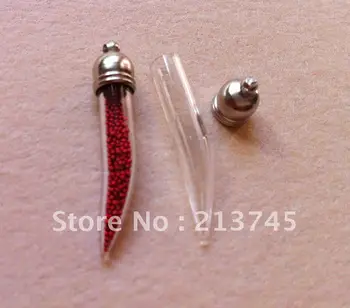 Freeshippng!! Charm Antique Ivory Glass Vial Pendants (metal cap/mini/glass/charm/ rice/ bottle/miniature/vials)
Freeshippng!! Charm Antique Ivory Glass Vial Pendants (metal cap/mini/glass/charm/ rice/ bottle/miniature/vials)