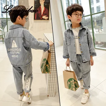 Baby Children's Clothing Boy Spring Suit 2019 New Children's Sports Handsome Korean Version of The Autumn Boy Cowboy Tide 
Baby Children's Clothing Boy Spring Suit 2019 New Children's Sports Handsome Korean Version of The Autumn Boy Cowboy Tide