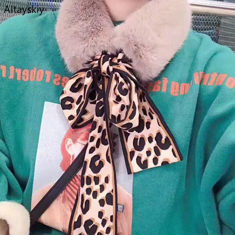 Scarves Women Winter New Warm Faux Rabbit Fur Collar Scarf Patchwork Leopard Printed Ribbon Womens Trendy All-match Soft Kawaii
Scarves Women Winter New Warm Faux Rabbit Fur Collar Scarf Patchwork Leopard Printed Ribbon Womens Trendy All-match Soft Kawaii