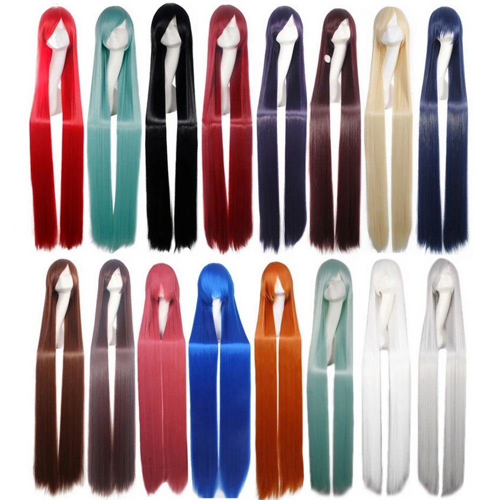 150cm Straight Super Long Anime Cosplay Wig With Bangs Synthetic Hair Black Blue Purple Red Orange White Wigs For Women Rose Net
150cm Straight Super Long Anime Cosplay Wig With Bangs Synthetic Hair Black Blue Purple Red Orange White Wigs For Women Rose Net