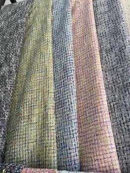 free ship tweed fabric colorful line weaved 5 colors for choice with sequins weaved price for 1meter 150cm wide
free ship tweed fabric colorful line weaved 5 colors for choice with sequins weaved price for 1meter 150cm wide