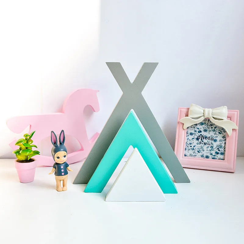 INS Nordic Figurines Wooden Tent Mountain Blocks Ornaments Decorative For Nursery Children's Room Decoration Photography Prop
INS Nordic Figurines Wooden Tent Mountain Blocks Ornaments Decorative For Nursery Children's Room Decoration Photography Prop