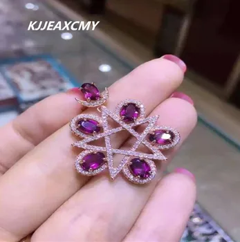 KJJEAXCMY Fine jewelry, Natural magnesium aluminum garnet female pendants, inlay, wholesale, S925 Sterling Silver
KJJEAXCMY Fine jewelry, Natural magnesium aluminum garnet female pendants, inlay, wholesale, S925 Sterling Silver