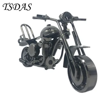 Black Coating Iron Handmade Creativity Motorcycle Model Crafts Decorating Props Souvenir 16*8.5CM
Black Coating Iron Handmade Creativity Motorcycle Model Crafts Decorating Props Souvenir 16*8.5CM