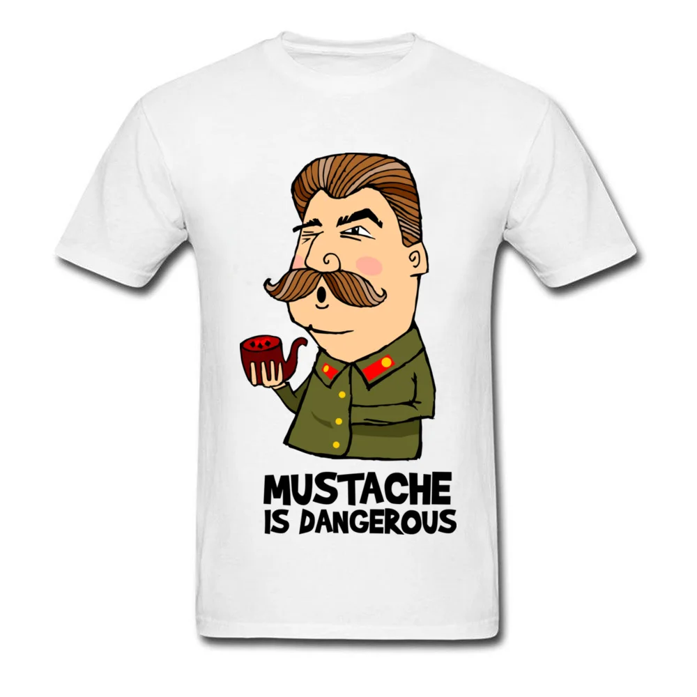 White Fashion T Shirt For Men Stalin Mustache Is Dangerous Printing Tshirt Mens Custom Male Casual Tee Shirt Summer
White Fashion T Shirt For Men Stalin Mustache Is Dangerous Printing Tshirt Mens Custom Male Casual Tee Shirt Summer