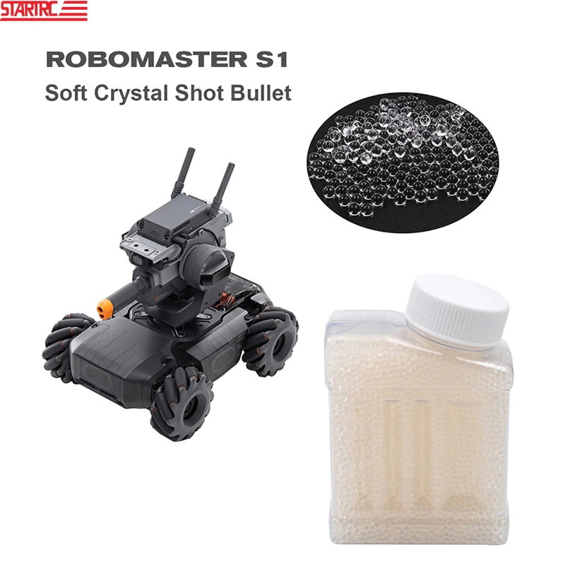 STARTRC RoboMaster s1 Water Marbles Soft Crystal shot Bullet Beads for DJI RoboMaster S1 Accessories
STARTRC RoboMaster s1 Water Marbles Soft Crystal shot Bullet Beads for DJI RoboMaster S1 Accessories