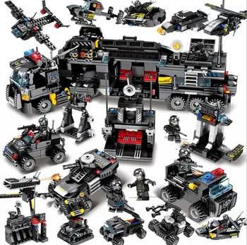 695PCS City Police Model Car Helicopter Police Staction Building Blocks DIY Bricks Compatible All Toys for Children
695PCS City Police Model Car Helicopter Police Staction Building Blocks DIY Bricks Compatible All Toys for Children