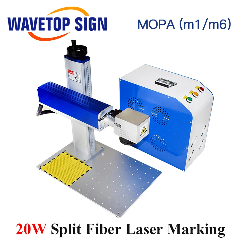 WaveTopSign 20W Split Type Aluminum Shell Fiber Laser Marking Machine Max Fiber Laser Module MOPAm1 / MOPAm6 20W
WaveTopSign 20W Split Type Aluminum Shell Fiber Laser Marking Machine Max Fiber Laser Module MOPAm1 / MOPAm6 20W