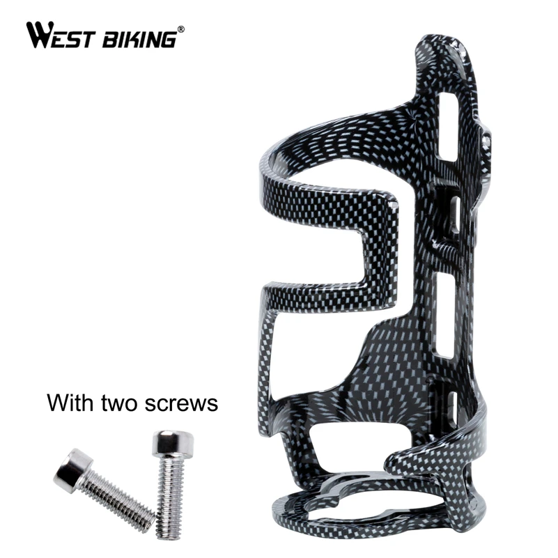WEST BIKING Carbon Fiber Bicycle Water Bottle Cage Holder Cycling Water Bottle Rack Holder Cage Bike Ultralight Brackets Racks
WEST BIKING Carbon Fiber Bicycle Water Bottle Cage Holder Cycling Water Bottle Rack Holder Cage Bike Ultralight Brackets Racks