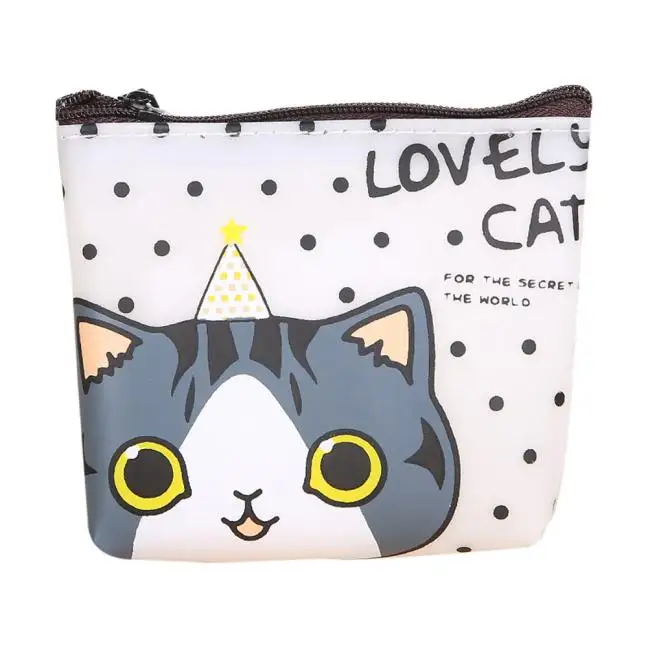 Women's Girl Cute Cat Coin Purses Fashion Nylon Lace Animal Prints Totes Bucket Zipper Soft Flap Day Clutches Mini Wallets#YL
Women's Girl Cute Cat Coin Purses Fashion Nylon Lace Animal Prints Totes Bucket Zipper Soft Flap Day Clutches Mini Wallets#YL