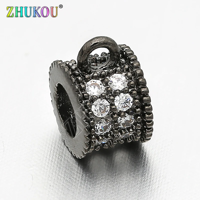 7*5mm Supplies for Brass Cubic Zirconia Round Beads DIY Jewelry Findings Accessories,Hole: 3mm, Model: VZ127
7*5mm Supplies for Brass Cubic Zirconia Round Beads DIY Jewelry Findings Accessories,Hole: 3mm, Model: VZ127