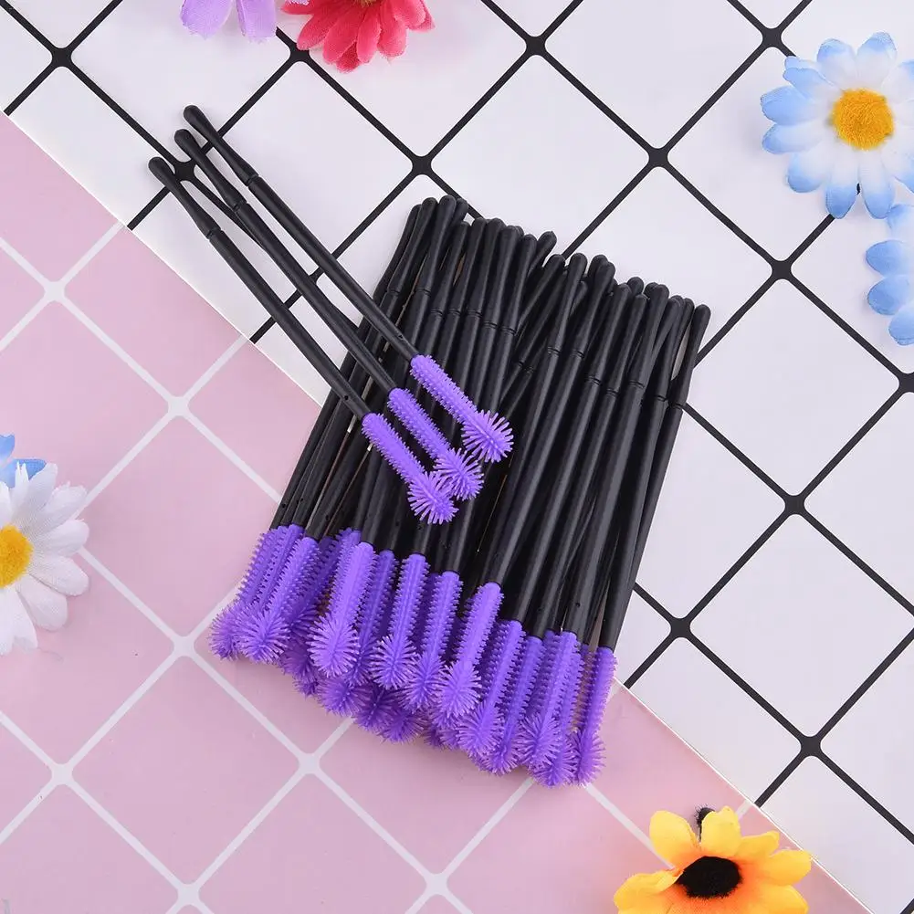 50PCS /lot Disposable mini Eyelash Brush Comb Mascara Wands Eye Lashes Extension professional makeup brush Mascara Cosmetic Tool
50PCS /lot Disposable mini Eyelash Brush Comb Mascara Wands Eye Lashes Extension professional makeup brush Mascara Cosmetic Tool