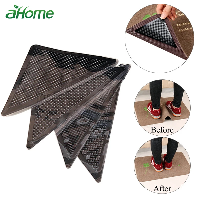 4pcs Bath Mat Carpet Grippers Non-slip Sticker Carpet Firm Stickers Reusable Washable Rug Non Slip Silicone Grip For Home
4pcs Bath Mat Carpet Grippers Non-slip Sticker Carpet Firm Stickers Reusable Washable Rug Non Slip Silicone Grip For Home
