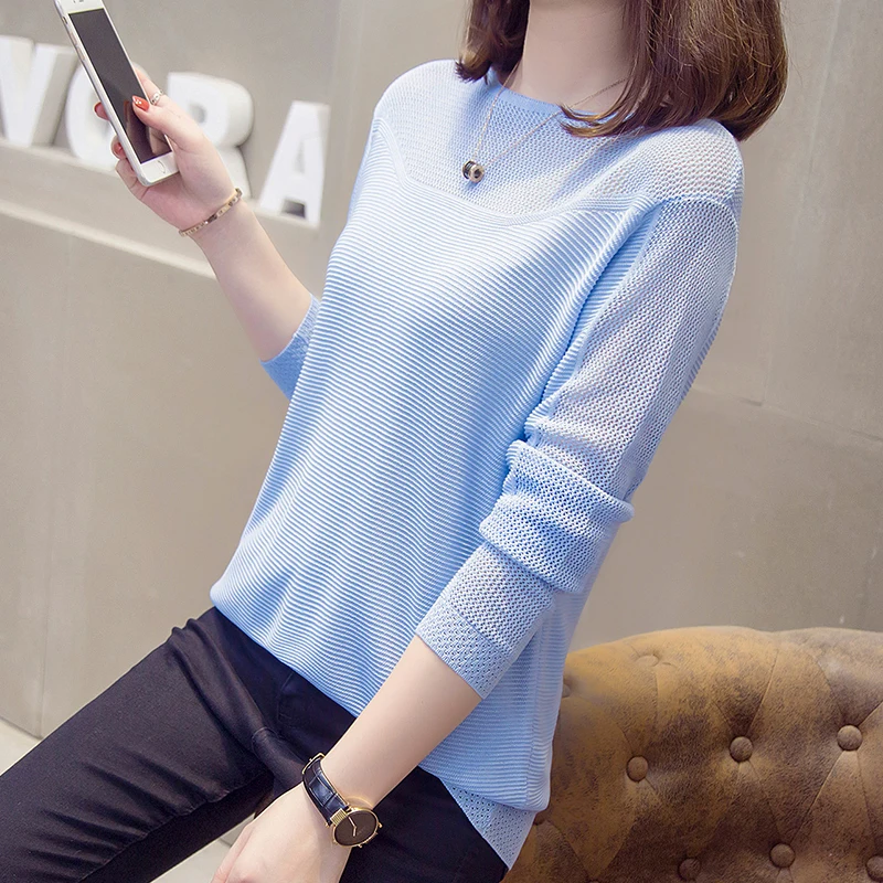 Nkandby Plus Size Hollow Out Sexy Pullovers Women Sweater Autumn Fashion Korean Chic Knit Tops Oversize Ladies Knitwear Jumper
Nkandby Plus Size Hollow Out Sexy Pullovers Women Sweater Autumn Fashion Korean Chic Knit Tops Oversize Ladies Knitwear Jumper