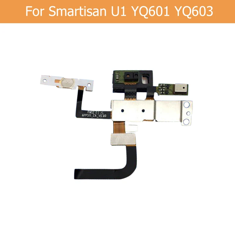 New Genuine Power Flex Cable For Smartisan U1 YQ601 Light Proximity Sensor Flex Cable For Smartisan U1 YQ603 Micphone Flex Cable
New Genuine Power Flex Cable For Smartisan U1 YQ601 Light Proximity Sensor Flex Cable For Smartisan U1 YQ603 Micphone Flex Cable