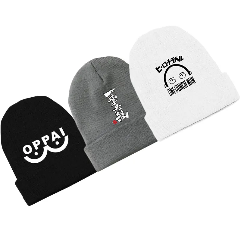Fashion Unisex Anime One Punch Man OPPAI Saitama Beanie Cotton Knit Ski Skullies Cap Winter Cosplay Hat Warm Girl Valentine Gift
Fashion Unisex Anime One Punch Man OPPAI Saitama Beanie Cotton Knit Ski Skullies Cap Winter Cosplay Hat Warm Girl Valentine Gift