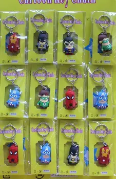 New 24 pcs Wholesale Mix Avenger Cartoon 3D PVC Key Chain For Best Gift H-18
New 24 pcs Wholesale Mix Avenger Cartoon 3D PVC Key Chain For Best Gift H-18