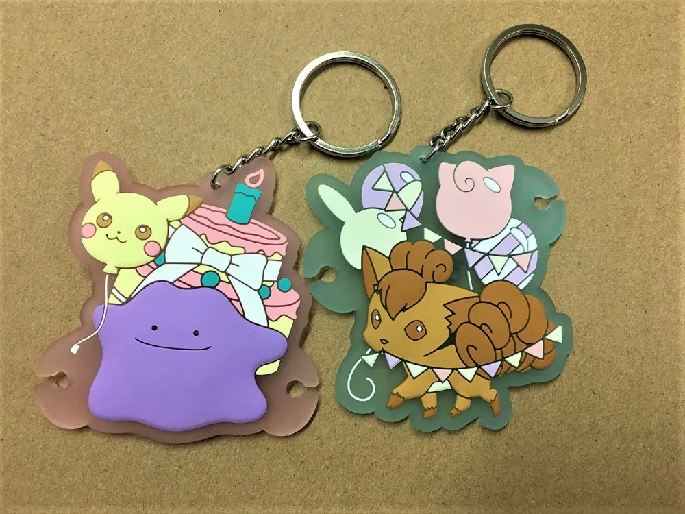 2PCS/LOT Japanese anime figure Pikachu rubber Silicone sweet smell mobile phone charms/keychain
2PCS/LOT Japanese anime figure Pikachu rubber Silicone sweet smell mobile phone charms/keychain