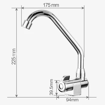 Cold Faucet Water Kitchen RV folding 360 Rotation Faucet For Bathroom Deck Caravan RV 005
Cold Faucet Water Kitchen RV folding 360 Rotation Faucet For Bathroom Deck Caravan RV 005