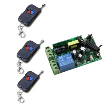 New Arrival Wireless Remote Control 1 * Receiver 10 A 1 CH RF +3 * Transmitters Available for Wide Voltage 85V-250V
New Arrival Wireless Remote Control 1 * Receiver 10 A 1 CH RF +3 * Transmitters Available for Wide Voltage 85V-250V