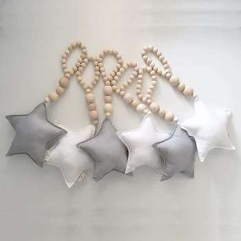 Baby bedding Accessories Stars Wooden Beads Strings Toys Accessories Baby bedding sets Baby Bed Room Crib Tent Decor Ornaments
Baby bedding Accessories Stars Wooden Beads Strings Toys Accessories Baby bedding sets Baby Bed Room Crib Tent Decor Ornaments