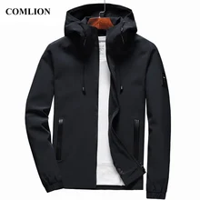 Veste hommes nouveauté décontracté solide à capuche vestes hommes mode vêtement d'extérieur à glissière Slim Fit printemps automne vêtements de haute qualité C32(China)
