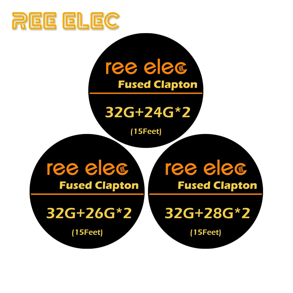 REE ELEC Fused Clapton Wire 5m/roll Electronic Cigarette Accessories Heating Wires RDA Atomizer Clapton Coil Tool
REE ELEC Fused Clapton Wire 5m/roll Electronic Cigarette Accessories Heating Wires RDA Atomizer Clapton Coil Tool