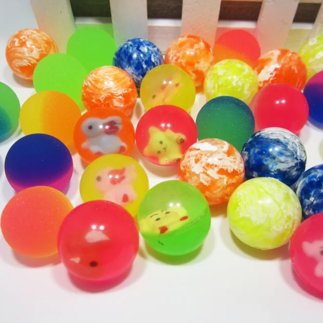10Pcs/set Cute 27mm rubber Bouncing balls, elastic ball cartoon bouncing ball for kids small solid Rubber bouncing ball
10Pcs/set Cute 27mm rubber Bouncing balls, elastic ball cartoon bouncing ball for kids small solid Rubber bouncing ball