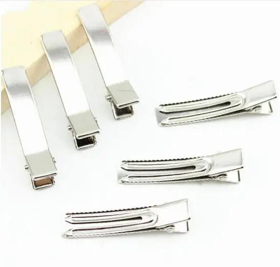 100pcs/lot 35mm 45mm 50mm Double Prong Metal Hair Alligator Clips Barrette Crocodile Clip for Bow Hairpin DIY Hair Accessories
100pcs/lot 35mm 45mm 50mm Double Prong Metal Hair Alligator Clips Barrette Crocodile Clip for Bow Hairpin DIY Hair Accessories