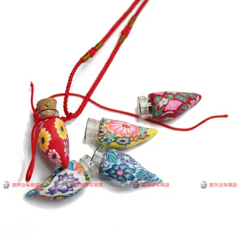 20PCS/LOT Necklace Perfume Bottles Capsaicin Polymer Clay Essence Oil Bottle Kaiyun Aromatherapy Bottles
20PCS/LOT Necklace Perfume Bottles Capsaicin Polymer Clay Essence Oil Bottle Kaiyun Aromatherapy Bottles