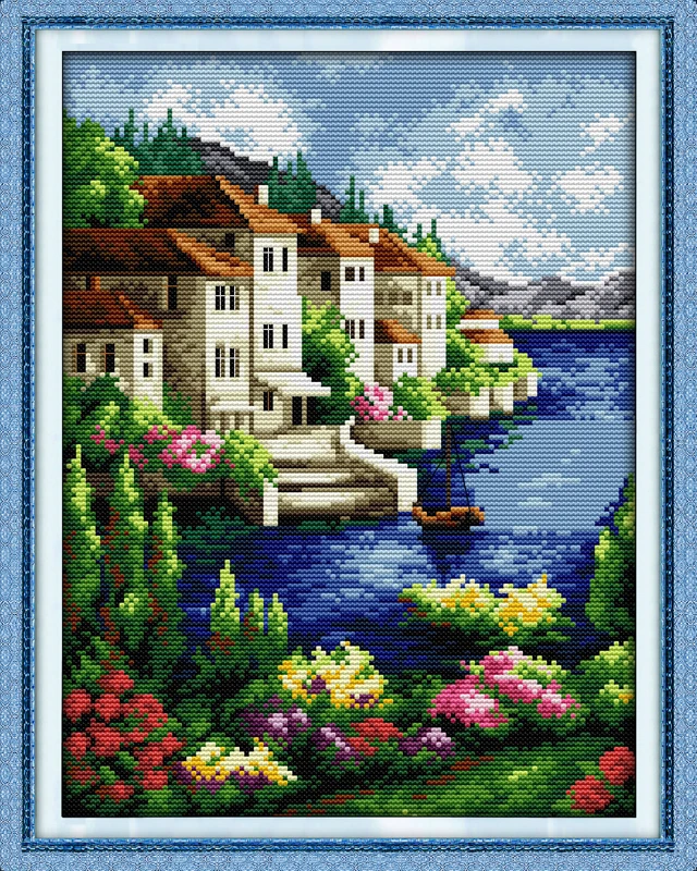Beautiful view Counted Cross Stitch 11CT Printed 14CT Cross Stitch Set DIY Chinese Cotton Cross-stitch Kit Embroidery Needlework
Beautiful view Counted Cross Stitch 11CT Printed 14CT Cross Stitch Set DIY Chinese Cotton Cross-stitch Kit Embroidery Needlework