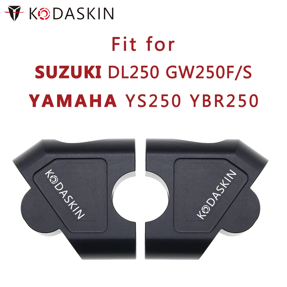 KODASKIN Motorcycle Handlebar Riser Clamp Extend for Suzuki Dl250 GW250F GW250S Yamaha YS250 YBR250
KODASKIN Motorcycle Handlebar Riser Clamp Extend for Suzuki Dl250 GW250F GW250S Yamaha YS250 YBR250