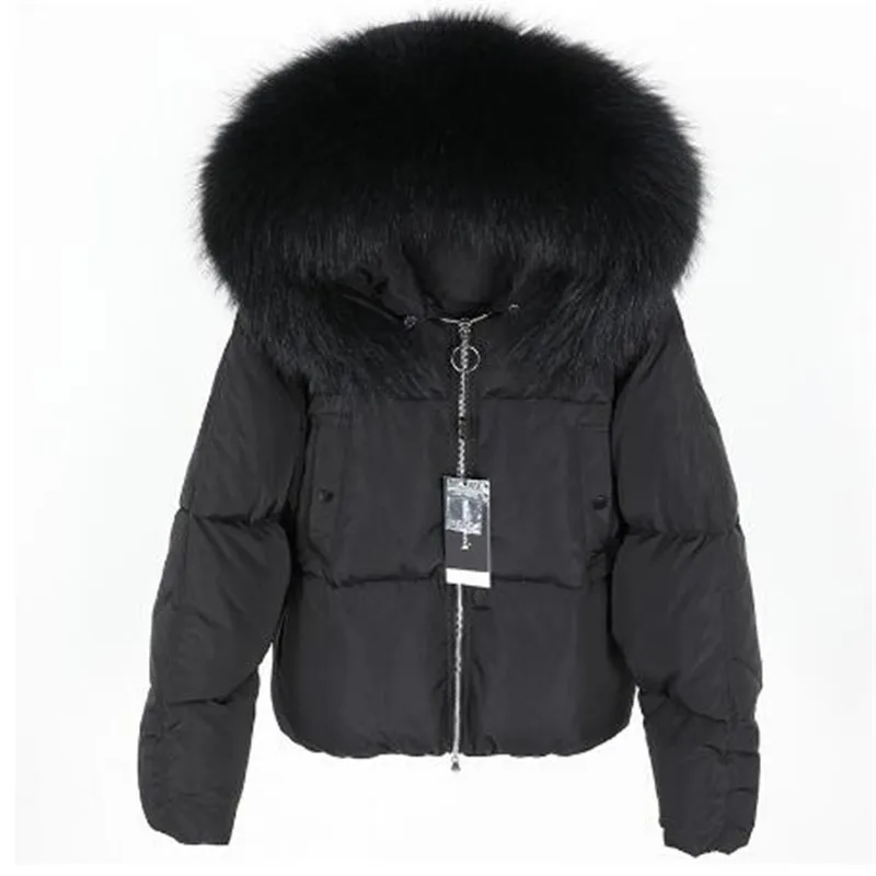 2019 new fashion loose Natural raccoon fur collar down jacket Female coat Park jacket
2019 new fashion loose Natural raccoon fur collar down jacket Female coat Park jacket