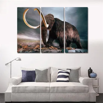 High Quality Fierce Mammoth Art Animal Wall Paintings Canvas Pictures For Home Decor Posters Modern Cuadros Decoracion
High Quality Fierce Mammoth Art Animal Wall Paintings Canvas Pictures For Home Decor Posters Modern Cuadros Decoracion