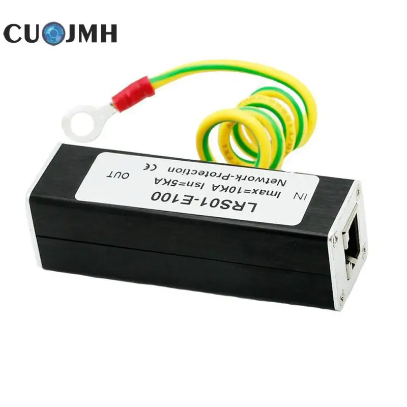 Rj45 Lightning Arrester Aluminum Alloy Telephone Lightning Protection Device Network Surge Protector Durable Lightning Arrester
Rj45 Lightning Arrester Aluminum Alloy Telephone Lightning Protection Device Network Surge Protector Durable Lightning Arrester