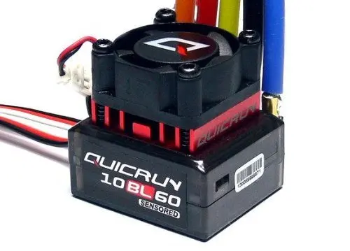 HOBBYWING QUICRUN 10BL60 60A Sensored Brushless Motor ESC Speed Controller for 1/8th Touring Cars/Buggies/Trucks/Monster Truck
HOBBYWING QUICRUN 10BL60 60A Sensored Brushless Motor ESC Speed Controller for 1/8th Touring Cars/Buggies/Trucks/Monster Truck