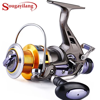 Sougayilang Double Brake Spinning Reel Left/right Handle Carp Fishing Reel 10BB 5.2:1 Fishing Tools Fishing Gear
Sougayilang Double Brake Spinning Reel Left/right Handle Carp Fishing Reel 10BB 5.2:1 Fishing Tools Fishing Gear