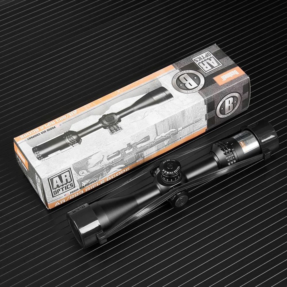 3-9X40 AR Optics Drop Zone-223 Reticle Tactical Riflescope With Target Turrets Hunting Scopes For Sniper Rifle
3-9X40 AR Optics Drop Zone-223 Reticle Tactical Riflescope With Target Turrets Hunting Scopes For Sniper Rifle