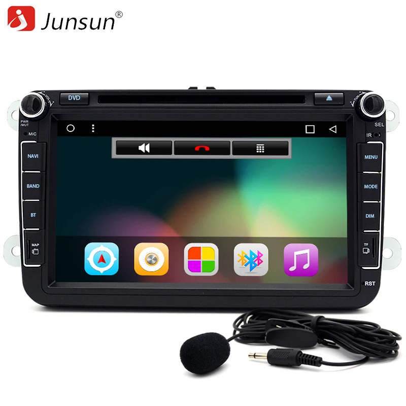 Junsun 8 2 Din Android 6 0 font b Car b font DVD Player For VW
