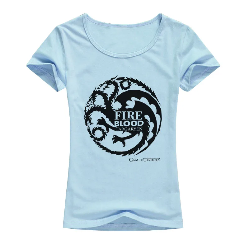 Game of Thrones T Shirts Women Cool Tees Shirts Female Tops Elastic Cotton Casual Printed Tops Camisetas A142
Game of Thrones T Shirts Women Cool Tees Shirts Female Tops Elastic Cotton Casual Printed Tops Camisetas A142
