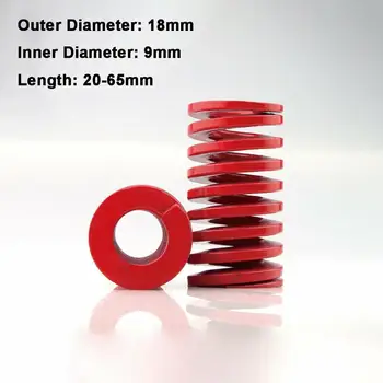 1Pcs Red Medium Load Compression Spring Outer Diameter 18mm Inner Diameter 9mm Loading Die Mold Spring Length 20-65mm
1Pcs Red Medium Load Compression Spring Outer Diameter 18mm Inner Diameter 9mm Loading Die Mold Spring Length 20-65mm