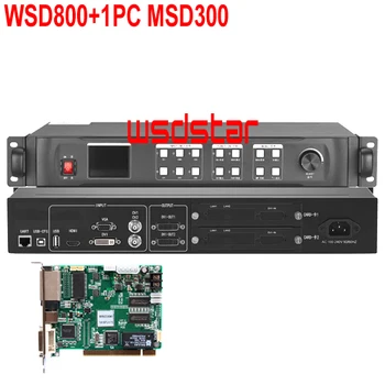 WsdStar WSD800+1pc MSD300 LED Video Processor HDMI/DVI/VGA 1920*1200 pixel LED rental screen video processor LVP605S Hot Sales
WsdStar WSD800+1pc MSD300 LED Video Processor HDMI/DVI/VGA 1920*1200 pixel LED rental screen video processor LVP605S Hot Sales