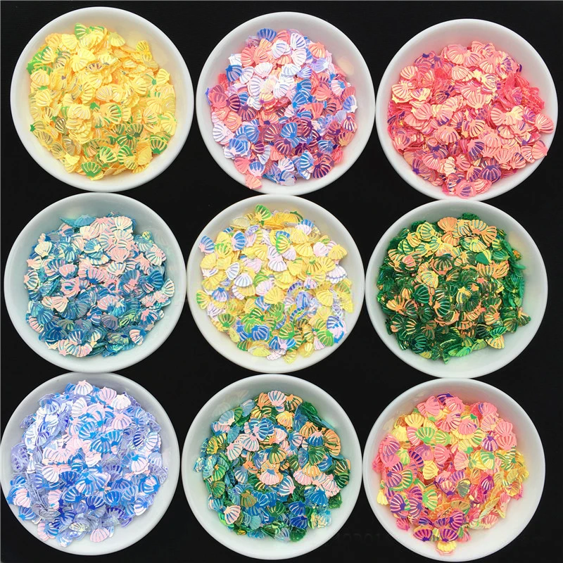 20g/Pack Shell Shaped Sequins Handcraft DIY Ornaments Sequined Slices Practical Dress Clothing Decor Making Accessories 5*8mm
20g/Pack Shell Shaped Sequins Handcraft DIY Ornaments Sequined Slices Practical Dress Clothing Decor Making Accessories 5*8mm