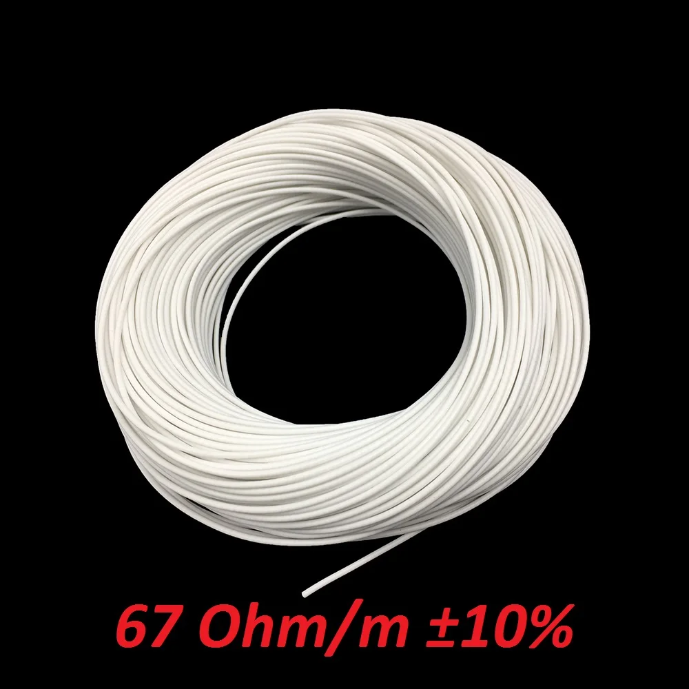 Minco Heat New Infrared 6K Carbon Fiber Conductor Cable 67 Ohm/m Silicone Rubber Insulated Heating Wire
Minco Heat New Infrared 6K Carbon Fiber Conductor Cable 67 Ohm/m Silicone Rubber Insulated Heating Wire